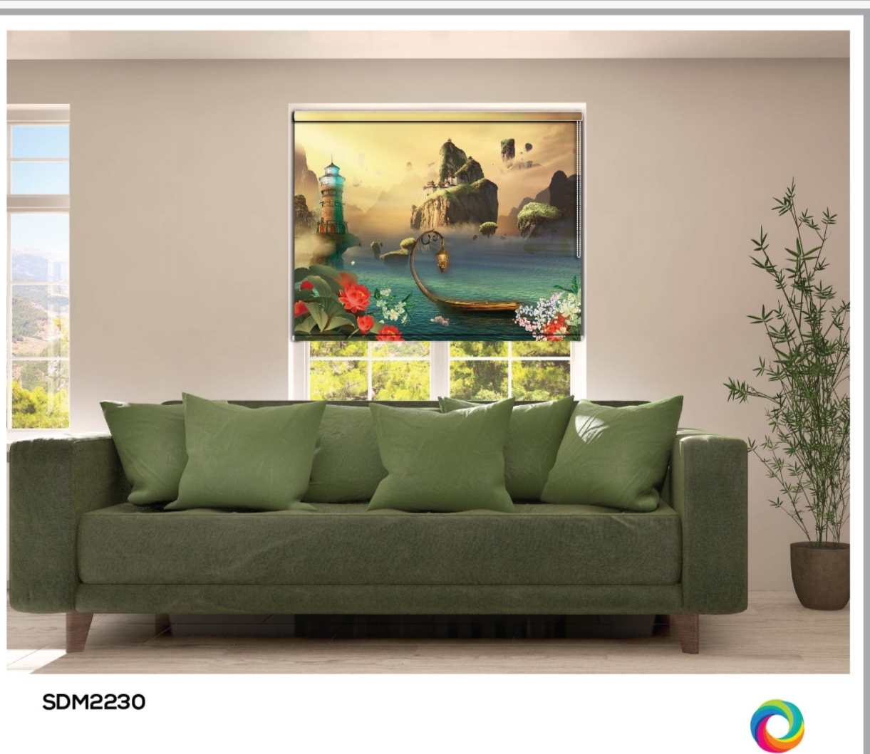 Roller Blinds Catalogue  = 80rs per sqft